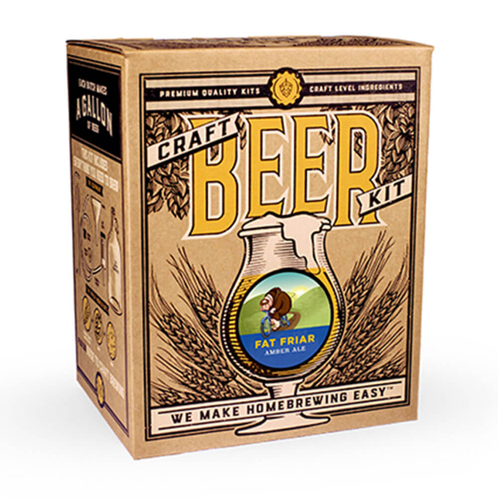 Hantverk en bryggfett Friar Amber Ale Brewing Kit