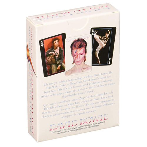 David Bowie Playing Cards