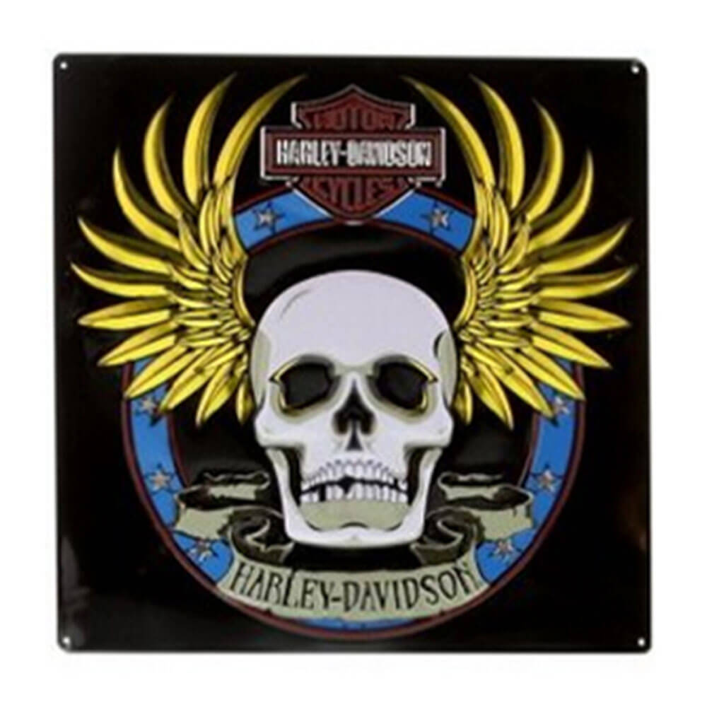 Harley Davidson Die Cut Expossed Tin Znak