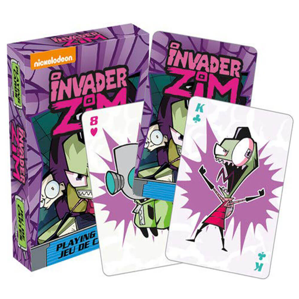 Invader Zim Playing Cards