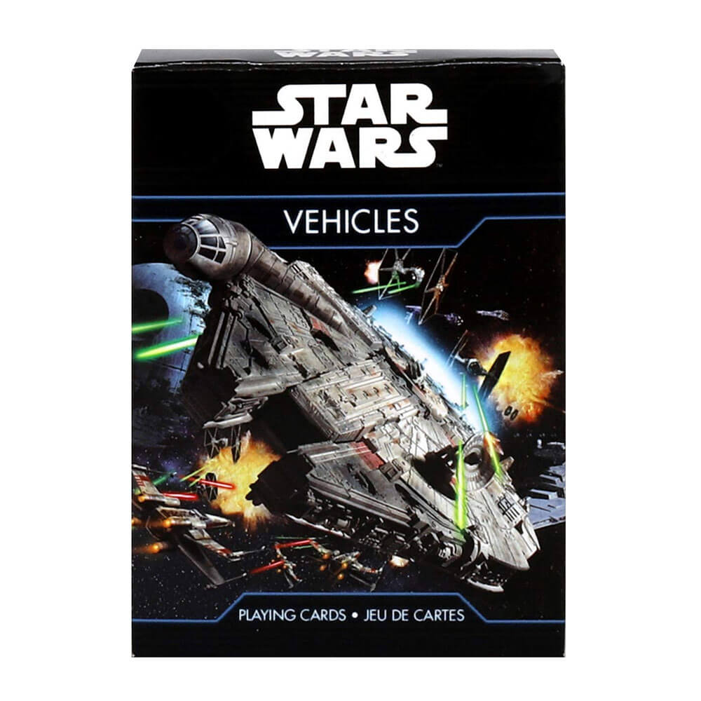 Star Wars Vehicles Playing Cards