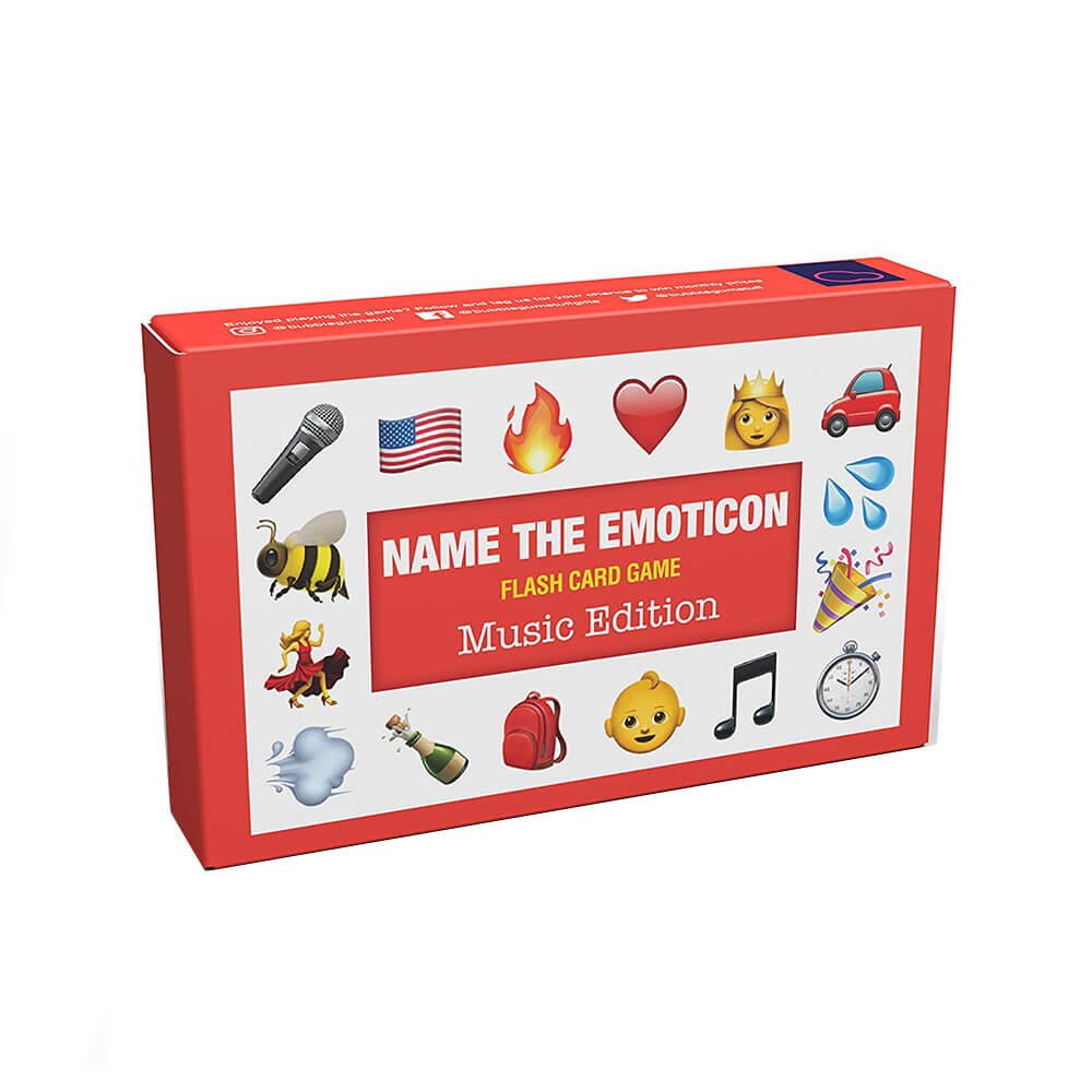 Bubblegum -dingen noem het Emoticon Card -spel