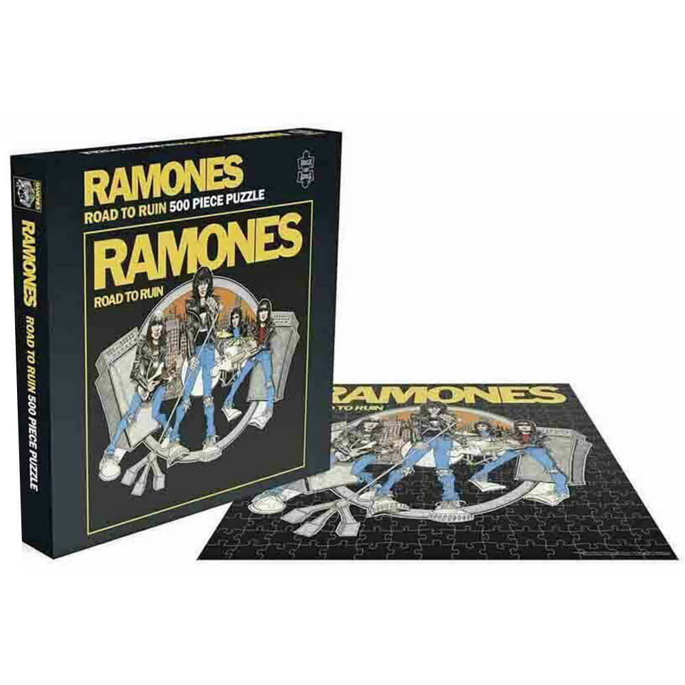  Steinsägen-Ramones-Puzzle (500 Teile)