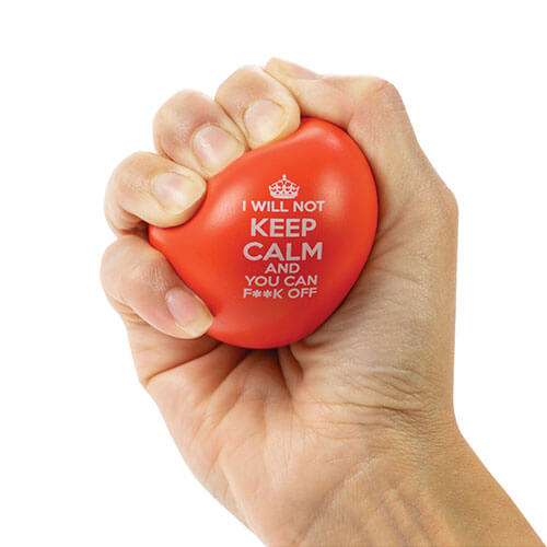 Funtime I Will Not Keep Calm Stress Ball