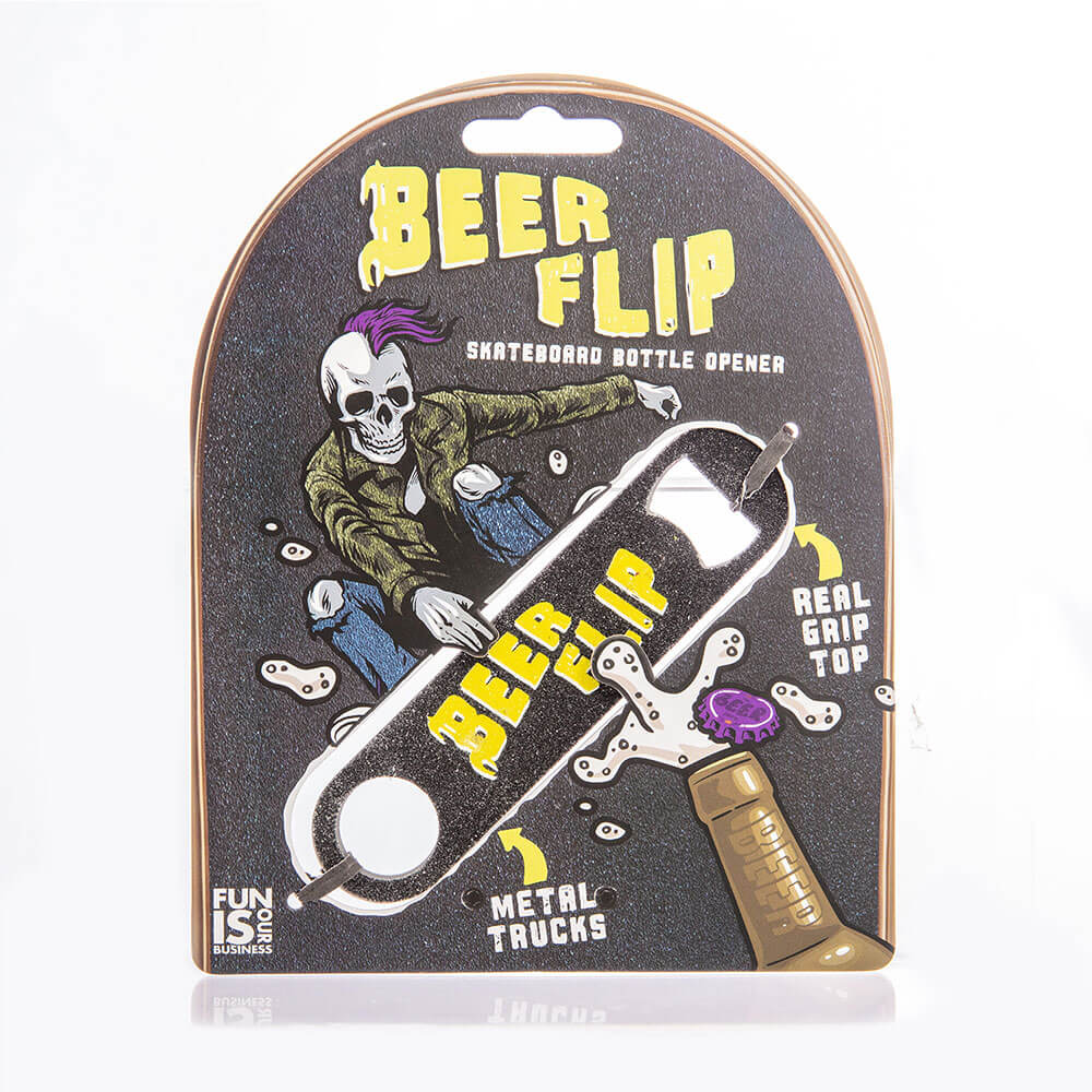 Boxer Gifts Beerflip Skateboard flesopener